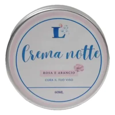 Crema notte alla rosa e arancio, 60ml