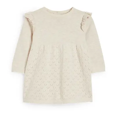 C&A Vestito in maglia per neonate, Beige, Taille: