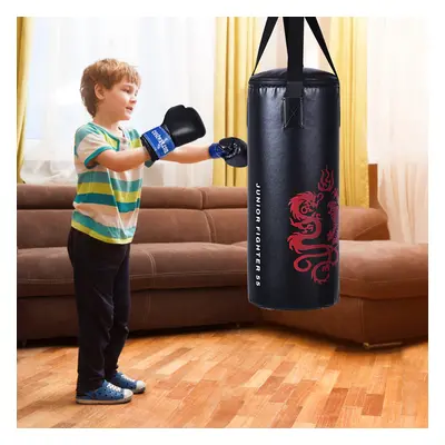 Costway Set da boxe per bambini con sacco di sabbia, Set da boxe portatile per allenarsi miglior