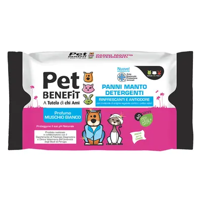 Salviette Manto Maxi Antiodore - Pet Benefit