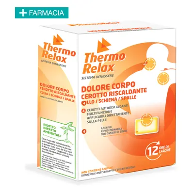 Cerotti Autoriscaldanti Dolore Corpo - 4 pz - Thermo Relax