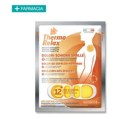 Cerotto Autoriscaldante Dolore Schiena Spalle - 1pz - Thermo Relax