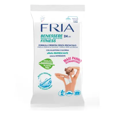 Salviette Detergenti Corpo - Fitness - FRIA Benessere