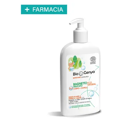 Bagnetto Eco Natural Bagnoschiuma Neonato 2in1 - BioGenya