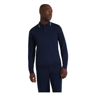 FALKE Uomo Pullover Colletto Polo