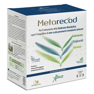 METARECOD 40 BUSTINE GRANULARI X 2,5G GUSTO ARANCIA E PESCA