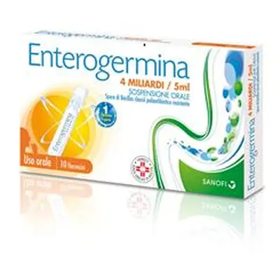 ENTEROGERMINA*OS 10FL 4MLD 5ML