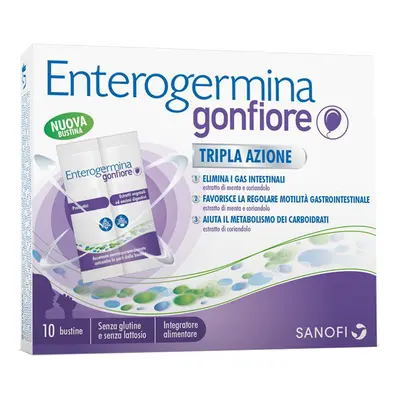 ENTEROGERMINA GONFIORE 10 BUSTINE DUOCAM