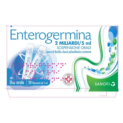 ENTEROGERMINA*OS 20FL 2MLD/5ML