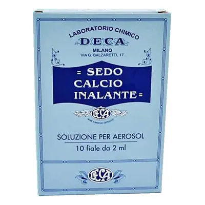 SEDO CALCIO INALANTE SOLUZIONE AEROSOL 10 FIALE 2 ML