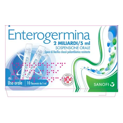 ENTEROGERMINA*OS 10FL 2MLD/5ML