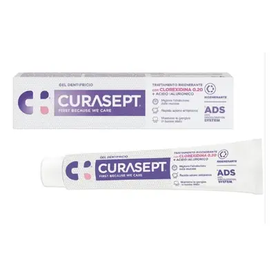 CURASEPT GEL DENTIFRICIO ADS DNA TRATTAMENTO RIGENERANTE 75 ML