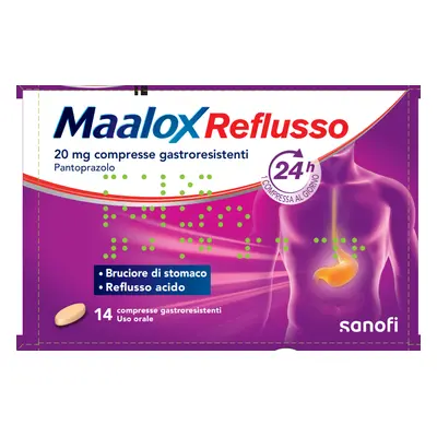 MAALOX REFLUSSO*14CPR 20MG