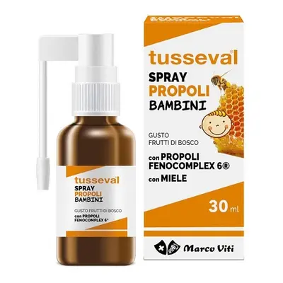 TUSSEVAL GOLA PROPOLI SPRAY PER BAMBINI 30 ML