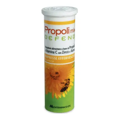 PROPOLI MIX DEFEND 10 COMPRESSE EFFERVESCENTI GUSTO ARANCIA