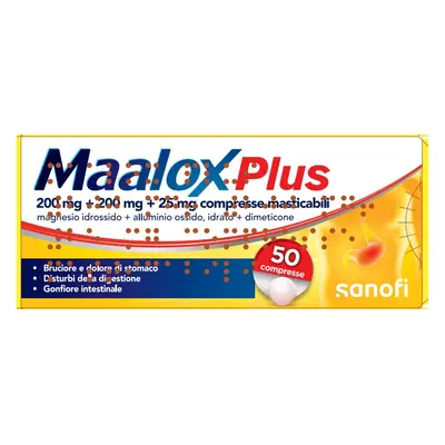 MAALOX PLUS*50CPR MAST