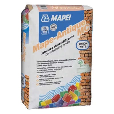 Malta per intonaci Mapei Mape-Antique Mc (Sacco da 25 Kg)