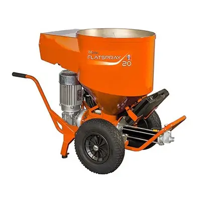 Intonacatrice Airless Mixer FlatSpray 20 2.2kW per intonaci sottili premiscelati, serbatoio 110l