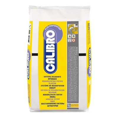 Intonaco Volteco Calibro Plus Evaporation deumificante (Sacco da 20 Kg)