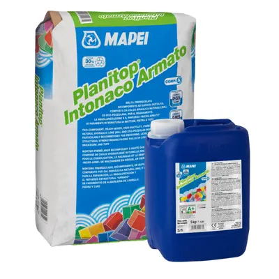 Malta Mapei Planitop Intonaco Armato (Kit da 30 Kg)