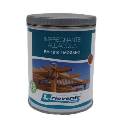 Impregnante all'acqua Rio Verde per legno Mogano RM 1810