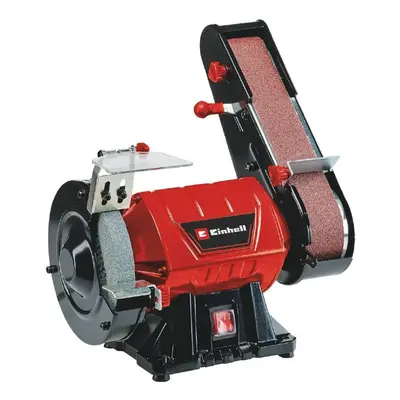 Levigatrice a nastro da banco Einhell TC-US 350 con nastro 50x686mm disco 150mm