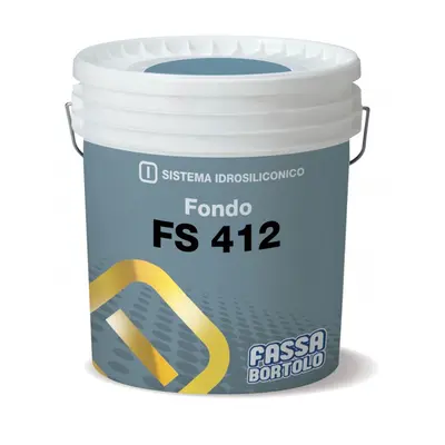 Fissativo Fassa FS412 per cicli idrosiliconici (Secchio da 16 lt)