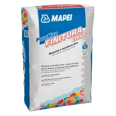 Finitura civile Mapei Poromap (Sacco da 25 Kg)