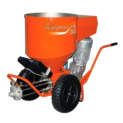 Intonacatrice Airless Mixer FlatSpray 30 3kW per intonaci sottili premiscelati, serbatoio 110lit