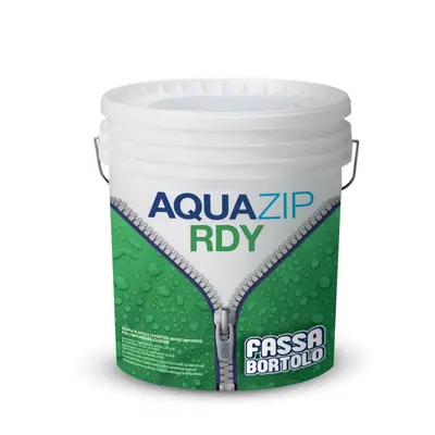 Impermeabilizzante Fassa AQUAZIP RDY guaina elastica in pasta pronta all'uso per l'interno (Secc