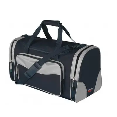 Borsone sport nylon Logica Voyager 2 con tasche 54x33x30 cm