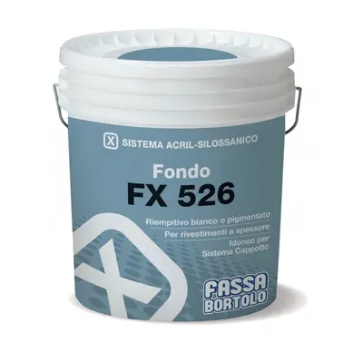 Fissativo Fassa FX 526 pigmentato universale (Secchio da 5 e 14 lt)