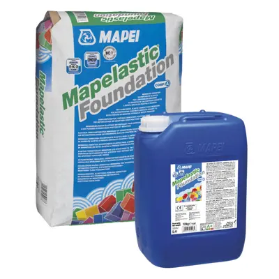 Malta bicomponente Mapei Mapelastic Foundation (Kit da 32 Kg)