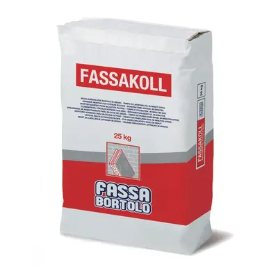 Malta adesiva Fassa Fassakoll per blocchi in gesso (Sacco da 25 Kg)