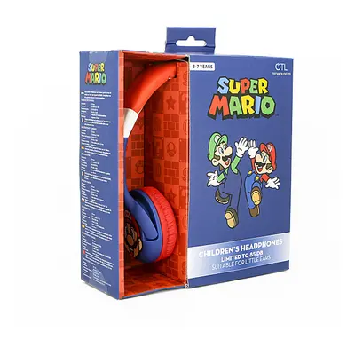 OTL Technologies Headset OTL - Super Mario Blue (Kids) (MULTIPIATTAFORMA)