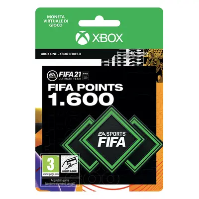 Electronic Arts Fifa 21 - 1600 FUT Points (Compatibile con Xbox One)