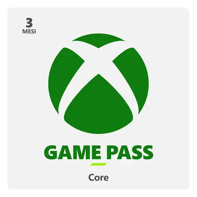 Microsoft Xbox Game Pass Core - 3 Mesi