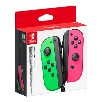 Nintendo Joy-Con Controller Set Rosa E Verde Neon - Switch