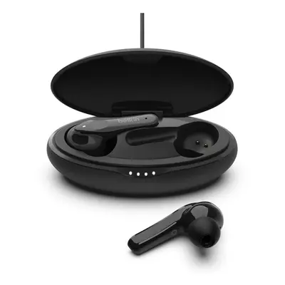 Auricolari Belkin - SoundForm Move Plus (True Wireless) - Nero