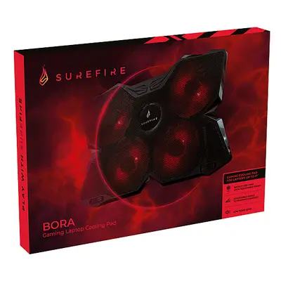 SureFire Verbatim - SureFire Bora Gaming Laptop Cooler (Red)