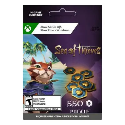 Xbox Game Studios Sea of Thieves - Castaway’s Ancient Coin Pack: 550 Coins (Compatibile con Xbox