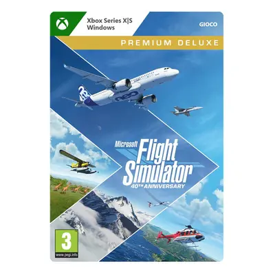 Xbox Game Studios Microsoft Flight Simulator 40th Anniversary Premium Deluxe Edition (Compatibil