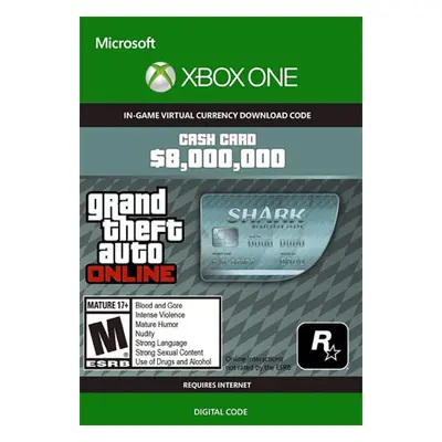 Take 2 Interactive GTA Online - 8.000.000$ - Carta Prepagata Megalodon Shark