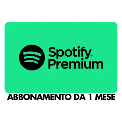 Spotify - Abbonamento 1 Mese