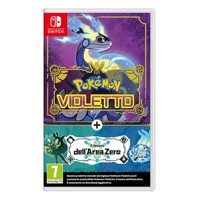 Nintendo HAC Pokémon Violetto + Pack Espansione Il Tesoro dell’Area Zero