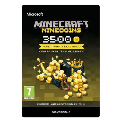 Xbox Game Studios Minecraft - Minecoins Pack: 3500 Coins (Compatibile con Windows 10)