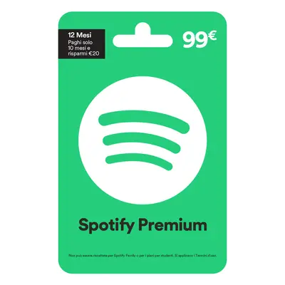 Spotify - Abbonamento 12 Mesi