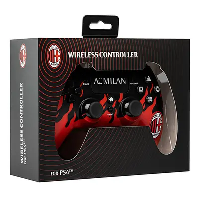 Qubick Controller Wireless PlayStation 4 - AC Milan Flames