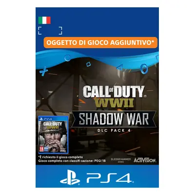 Sony Call Of Duty: WWII - Shadow War - Pacchetto DLC 4