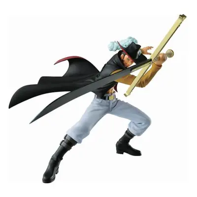 Banpresto Figure One Piece - Dracule Mihawk (Battle Record Posing)